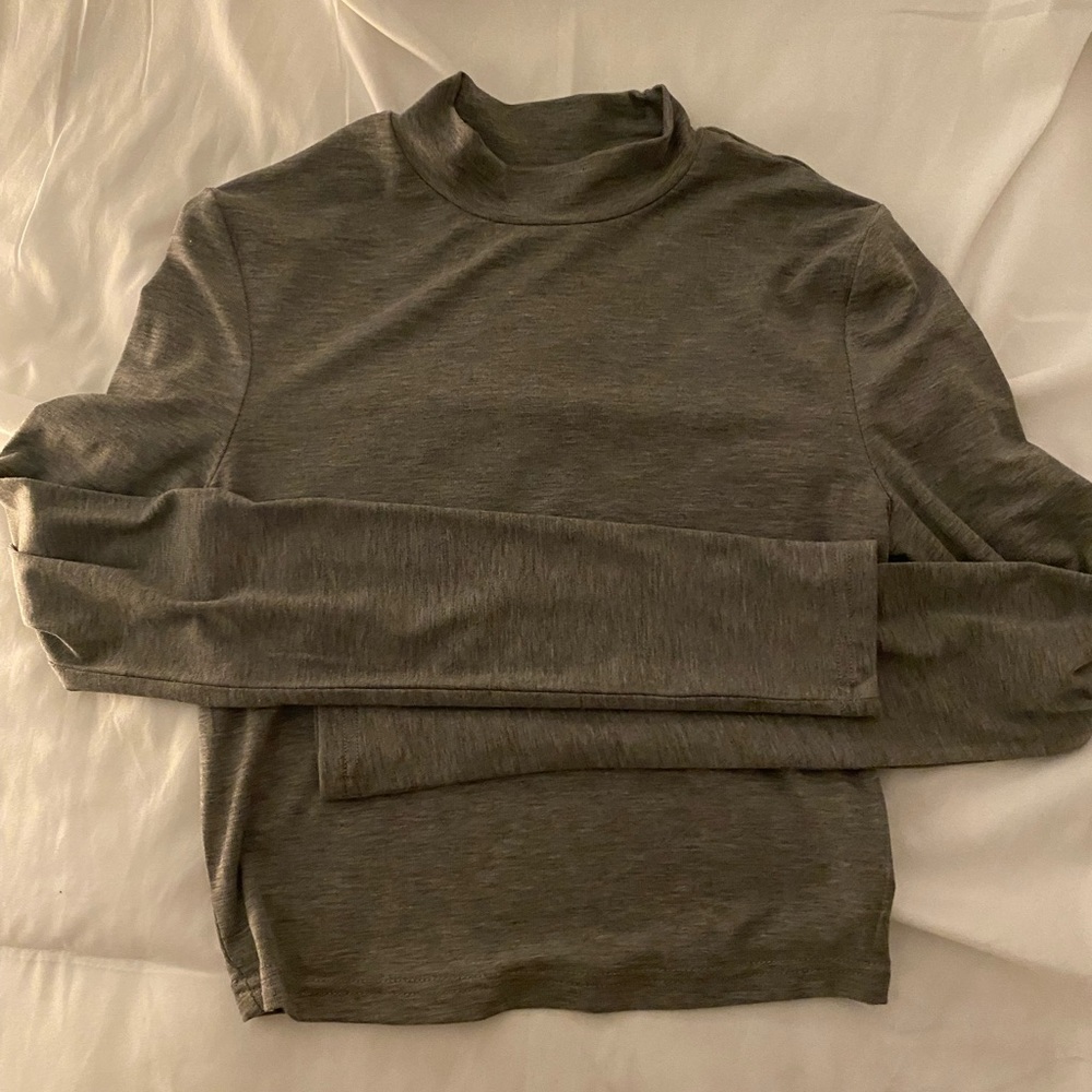 Mock neck long sleeve